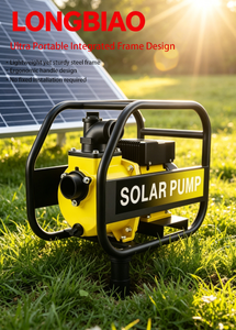 Bomba Solar de Superficie DN SQB de 50 Pulgadas para Riego Agrícola Comercial, Bomba Portátil con Marco, Alta Capacidad, Funcionamiento Estable, a Prueba de Fugas - Product Image 5