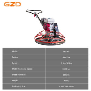 Macchina Frattazzatrice Elicottero da 800mm per Finitura Calcestruzzo GZD in Vendita Diretta dalla Fabbrica - Product Image 2