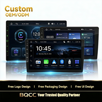 BQCC 9 inç 10 inç Çift Din Araç Android Radyo Multimedya Carplay Çalar FM RDS Araç Stereo BMW KIA HONDA için DVD Oynatıcı Ana Ünite