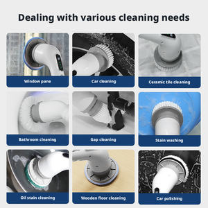Cepillo de Limpieza Inalámbrico al por Mayor, Multifuncional para Baño, Ventanas, Cocina, Automóvil, Máquina Rotatoria Doméstica - Product Image 2