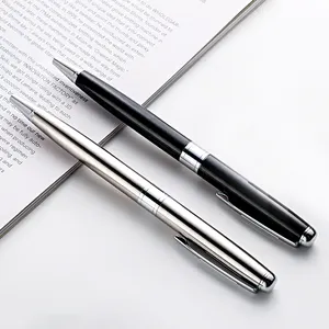 High Quality Advertisement Parke Pen Ballpoint with Custom Logo Luxury Metal Ball Point Pen for Business