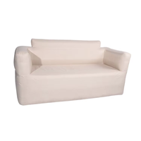 Chaise paresseuse pliante moderne et pratique avec pompe électrique intégrée Canapé gonflable en tissu pour l'extérieur pour chambre à coucher