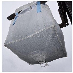 Sac en vrac tissé en PP FIBC <span class=keywords><strong>de</strong></span> 1,5 tonne, qualité alimentaire, durable, <span class=keywords><strong>super</strong></span> sac pour granulés <span class=keywords><strong>de</strong></span> <span class=keywords><strong>bois</strong></span> et sacs <span class=keywords><strong>de</strong></span> sable, marque QinFeng - Product Image 6