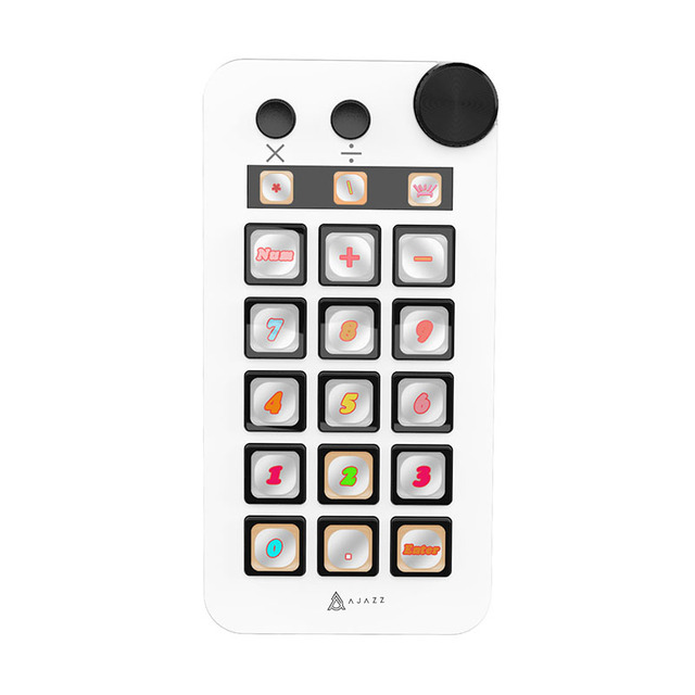 Ajazz N1 Visual Programmable Keyboard Macro Shortcut Controller for Desktop