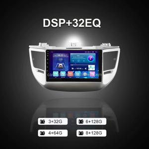 Autoradio stéréo Android 11 4G DSP pour Hyundai Tucson/IX35 3 2015-2018 Lecteur DVD 9 pouces avec cadre de voiture multimédia - Product Image 3