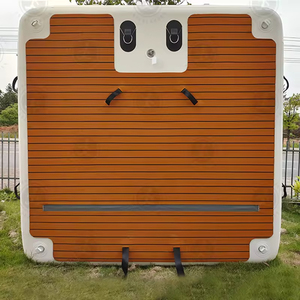 Île flottante gonflable, radeau, ponton, plateforme <span class=keywords><strong>de</strong></span> quai pour yacht, pour se baigner au <span class=keywords><strong>soleil</strong></span> - Product Image 3