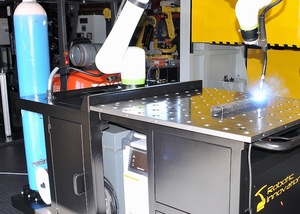 หุ่นยนต์เชื่อมแบบร่วมปฏิบัติงาน Fanuc CRX-25iA ร่วมกับเครื่องเชื่อมหุ่นยนต์ เป็นหุ่นยนต์เชื่อมอัตโนมัติ - Product Image 5