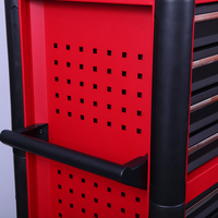 Chariot à outils en acier à 8 tiroirs robuste pour atelier de réparation automobile, capacité de charge de 300 kg, personnalisable, OBM/OEM, avec serrure