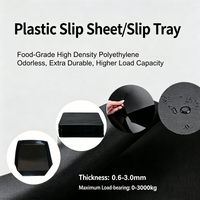 Palette industrielle en plastique JahooPak à simple face, entrée bidirectionnelle, en PP/HDPE, surface antidérapante, gain de place et économie de coûts