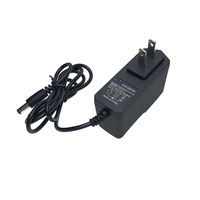 Adaptador de Corriente CA a CC de 12V 1A, Conexión Enchufable, Compatibilidad con Múltiples Enchufes, Garantía de 2 Años, Entrada CA100-240V, Cable de 1M