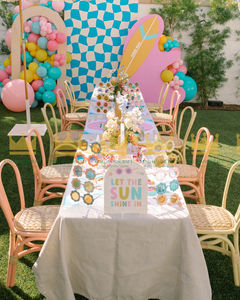 Silla Infantil de Ratán Moderna Hecha a Mano, Duradera y Segura, Muebles Infantiles para Cocina y Sala de Estar, Tejida a Mano, Ecológica, para Niños de 3 a 6 Años - Product Image 5