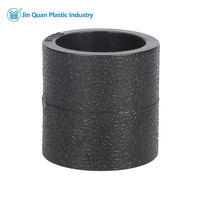 Raccord de fusion à douille en PEHD PE100 PN16, connecteur droit, raccord de tuyau en PEHD pour conduite d'eau