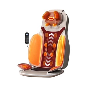 Massage Cushion Neck Back Shoulder Full Body Vibration <b>Heat</b> Therapy Kneading Airbag Clamping <b>USB</b> Rechargeable Lithium Battery - Product Image 2