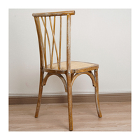 Événement Botanica Chaise En Bois CrossSweaterhair Dindresschair Salle À Manger Meubles Antique Rustique Classique Banquet Padressedding