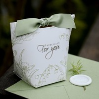 Boîte cadeau coréenne triangulaire en carton pour mariage, bonbons, matériaux recyclés, gaufrage, vert, bleu, rouge, Missugar Jiaxiang