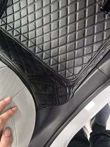 Autobo ----- Tapis de sol en cuir carbone, tapis de sol complets, diamant, pour Toyota, pour Prius, Versa, <span class=keywords><strong>Qashqai</strong></span>, A1, GT 86, voitures - Product Image 3