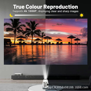 L Hy300 Pro Projector <span class=keywords><strong>Android</strong></span> 11 <span class=keywords><strong>Wifi</strong></span> Bt5.0 Mini Projector Thuis Draagbare Huis Theatre Video Hy300 Projectoren - Product Image 4