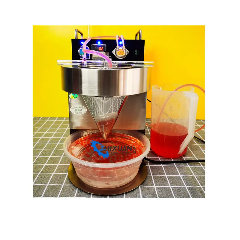 China automatic popping boba making machine supplier