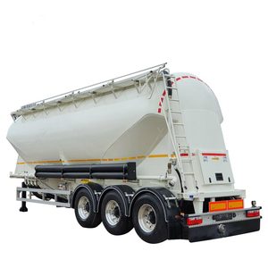 Semirremolque <span class=keywords><strong>Cisterna</strong></span> de Acero para Cemento de 40-45 m³ con Neumáticos 12r22.5 para Transporte de Materiales Secos a Granel - Product Image 3