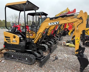 Sany sy18u 1 tấn Mini Máy xúc lâm nghiệp làm việc mulching cây cắt bánh xích <span class=keywords><strong>Digger</strong></span> máy mini máy xúc để bán - Product Image 1