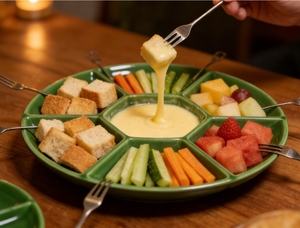 <span class=keywords><strong>Assiettes</strong></span> <span class=keywords><strong>à</strong></span> <span class=keywords><strong>fondue</strong></span> en céramique personnalisées, design personnalisé, <span class=keywords><strong>assiettes</strong></span> <span class=keywords><strong>à</strong></span> <span class=keywords><strong>fondue</strong></span> au fromage réutilisables - Product Image 3