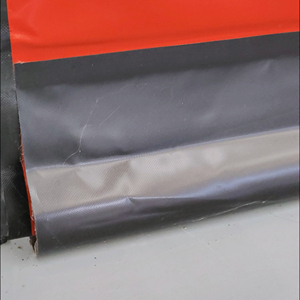 Porte à enroulement à <span class=keywords><strong>action</strong></span> rapide isolée - Porte de chambre froide certifiée CE avec une haute résistance thermique - Product Image 4