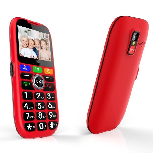 L2312 Support LED Torch Unlocked 4G LTE Dual SIM Button 4G Keypad Phone 4G Feature Phone