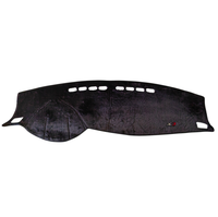 Accessoires intérieurs de voiture personnalisés, antidérapants, en polyester pelucheux, tapis de tableau de bord de voiture, tapis, utilisation pour la décoration BAIC, universel