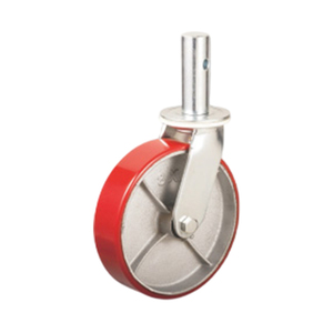 ล้ออุตสาหกรรมเหล็กหล่อ PU + ทำจากเหล็กหล่อคุณภาพพรีเมี่ยมขายส่ง - Product Image 4