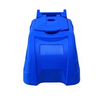 Coque de machine de nettoyage en plastique PE moulé par rotation, à pousser à la main, et accessoires pour diverses applications