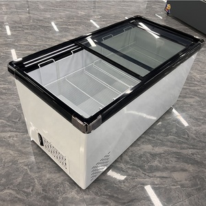 Congélateur horizontal commercial d'occasion à température unique avec affichage LED, 500L, contrôle numérique, ZIBO COOK <span class=keywords><strong>DF500</strong></span> pour supermarché - Product Image 2