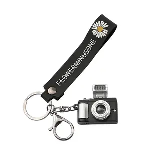 Lilangda Creative Fashion Mini Video Recorder Shape Led With Sound And Light Keychain Personality Portable Wholesale Keychain