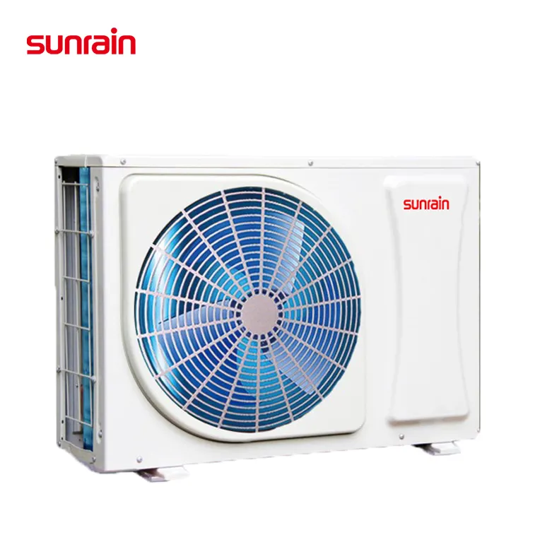 Bomba de calor de fuente de aire de refrigeración para verano, agua caliente doméstica de ciclo de agua con ventilador de radiador de alta calidad, bobina