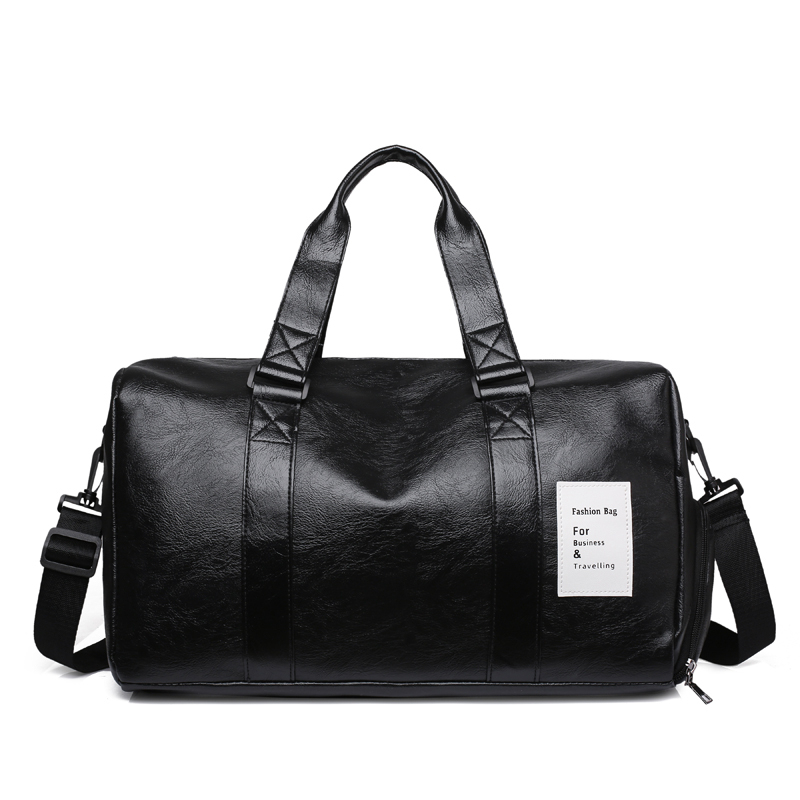 Wholesale Outdoor Fashion Pu Leather Luggage Travel Bag Men Bags for Travel
