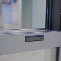 Fenêtre coulissante en aluminium étanche, insonorisée et à double vitrage, pour villa résidentielle, en promotion – Économie d'énergie