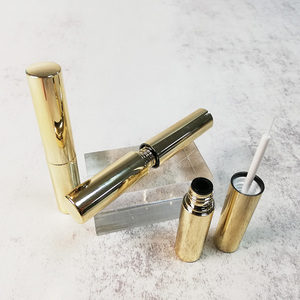 4.5ml Slim Gold <b>Plastic</b> Screw Cap Empty Liquid Eyeliner Bottle Cosmetic Eyelash Tube Private Label <b>Glue</b> Container Packaging - Product Image 6