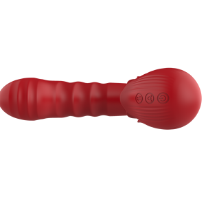 Rose Brand Telescopic <b>Vibrating</b> Tongue Licking <b>Vibrator</b> Cross-Border Female Adult Product - Product Image 6