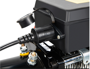 4500lb 12V ATV/UTV Electric Winch Waterproof Steel Cable Winch Towing Trailer Winch Electric <strong>Hoist</strong> for Self <strong>Rescue</strong> - Product Image 3