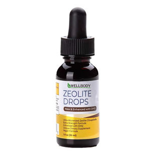 Wellbody OEM/ODM ซีโอไลต์หยดล้างพิษด่างที่ร่างกายเสริมสร้างระบบภูมิคุ้มกันช่วยกำจัดโลหะหนักสารพิษอื่นๆ - Product Image 1