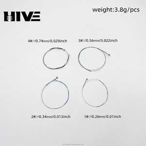 Cuerdas de Violín 303 de Alta Calidad - 4/4, Coloridas, con Bucle, Aleación <span class=keywords><strong>Deutsche</strong></span> <span class=keywords><strong>Bank</strong></span>, Duraderas y Exquisitas para Violines - Product Image 2