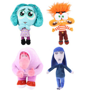Boneka Plush Super Lembut Inside Out 2 Animal Crossing dengan Kantong OPP untuk Anak-Anak, Laris Manis - Product Image 2