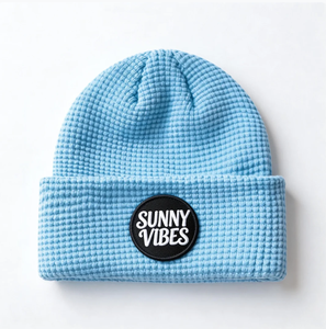 <b>Winter</b> Unisex Skull Custom Watch Cap Luxury Waffle Knit Beanie Patch Logo Knitted Cuffed Beanie <b>Hat</b> <b>Mens</b> - Product Image 4