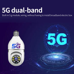 フルカラーナイト1080P CCTVカメラ双方向トーク自動追跡防犯カメラPTZ <span class=keywords><strong>WiFi</strong></span>電球カメラ - Product Image 4