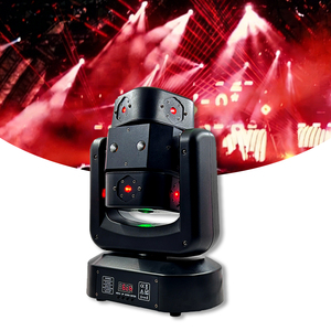 Roue de feu à haute luminosité 150W pour éclairage laser RGBW LED, stroboscope rotatif DMX512 16CH, ultra-fluide pour scène - Product Image 1