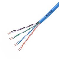 Kabel Ethernet UTP Changbao Cat5e 305m 4Pair Stranded Bare Copper RJ45 Kabel Jaringan LAN Grosir Kabel LAN Cat5e UTP 305m