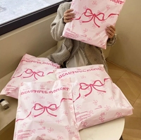Sacs d'expédition personnalisés sur mesure pour vêtements avec étiquettes d'emballage, taille, couleur et logo