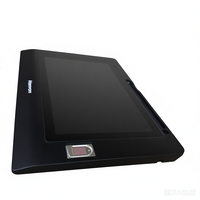 Tablette à écran LCD couleur 10,1 pouces avec lecteur d'empreintes digitales en direct et stylet sans batterie pour ordinateur portable/ordinateur de bureau, en stock