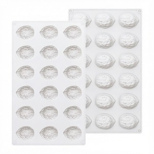 18 Hole Walnut Silicone <b>Mold</b> Fondant Silicone <b>Mold</b> 3D <b>Mold</b> Silicone French Dessert Baking Candy Chocolate Bar <b>Mold</b> - Product Image 3