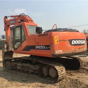 Perfect Quality <b>Used</b> Doosan DH220LC-7 Crawler Excavator Great Performance Features Including Gearbox Pump - Product Image 3