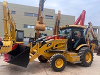 Traktor Kawasaki Gabelstapler Müllwagen hinten 4x4 Bagger Front Cat Bagger lader 420f Skid Sany Bagger lader Anbaugeräte Katzen reifen